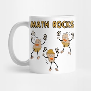 Math Rocks School Subject Mug